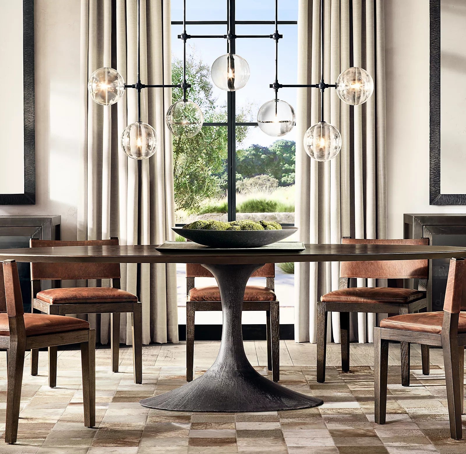 Glass Globe Mobile Chandelier - Lumpaz