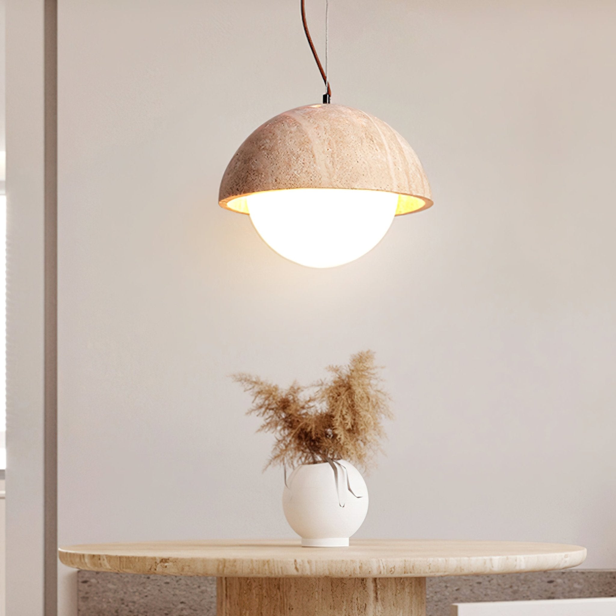 Crescent Glow Pendant Lamp - Lumpaz
