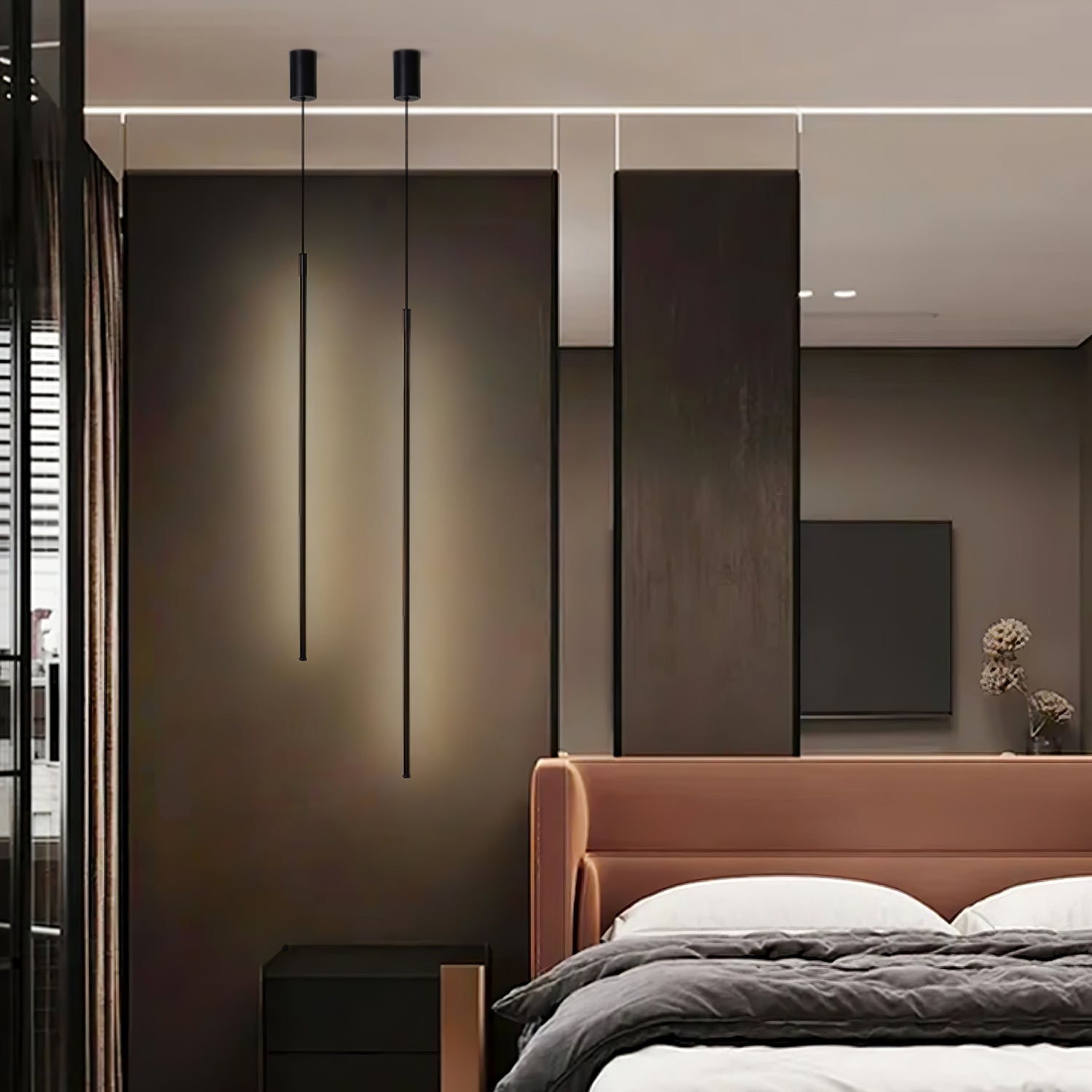 Tubular Linear Pendant Light - Lumpaz