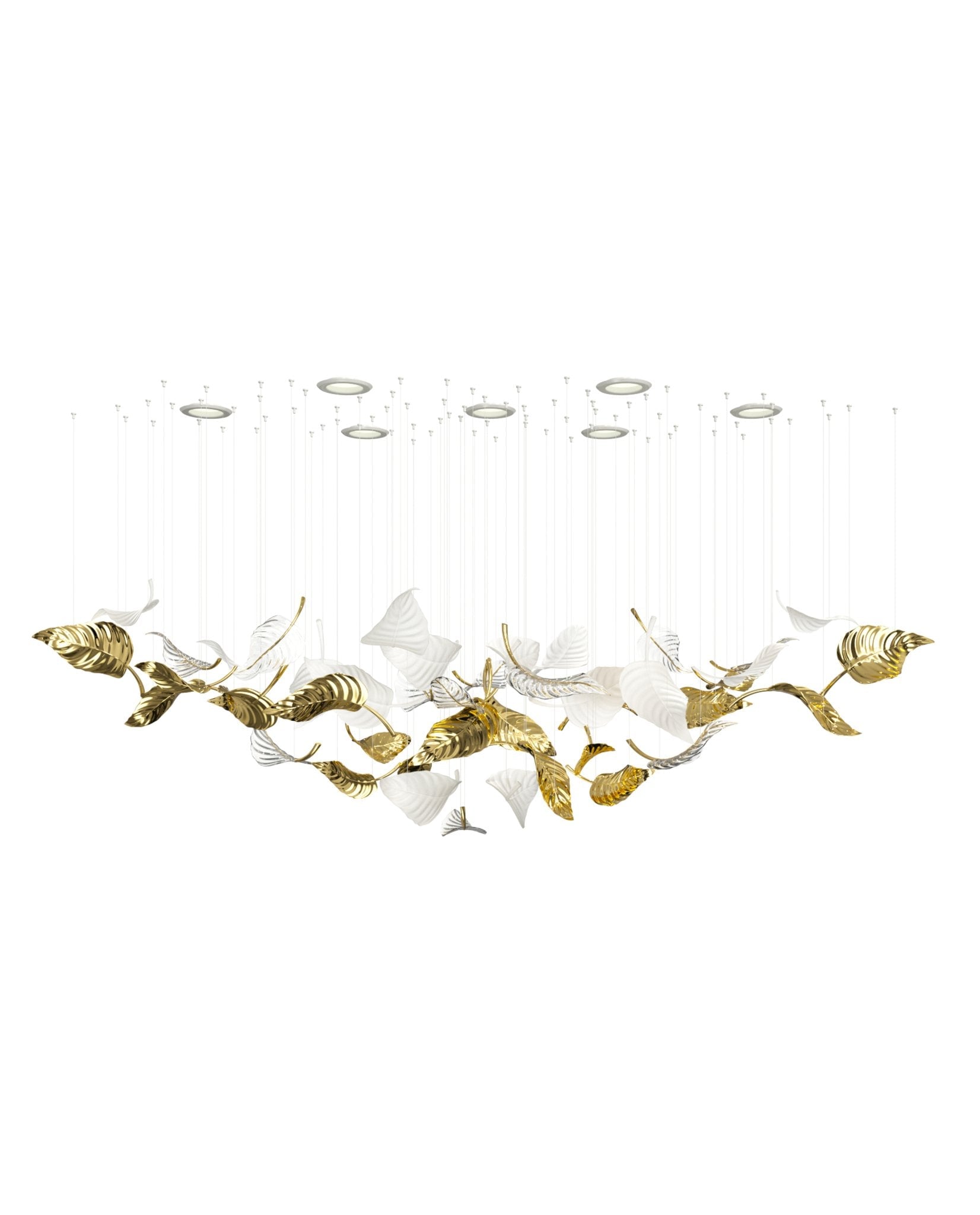 Linden Leaves Chandelier - Lumpaz