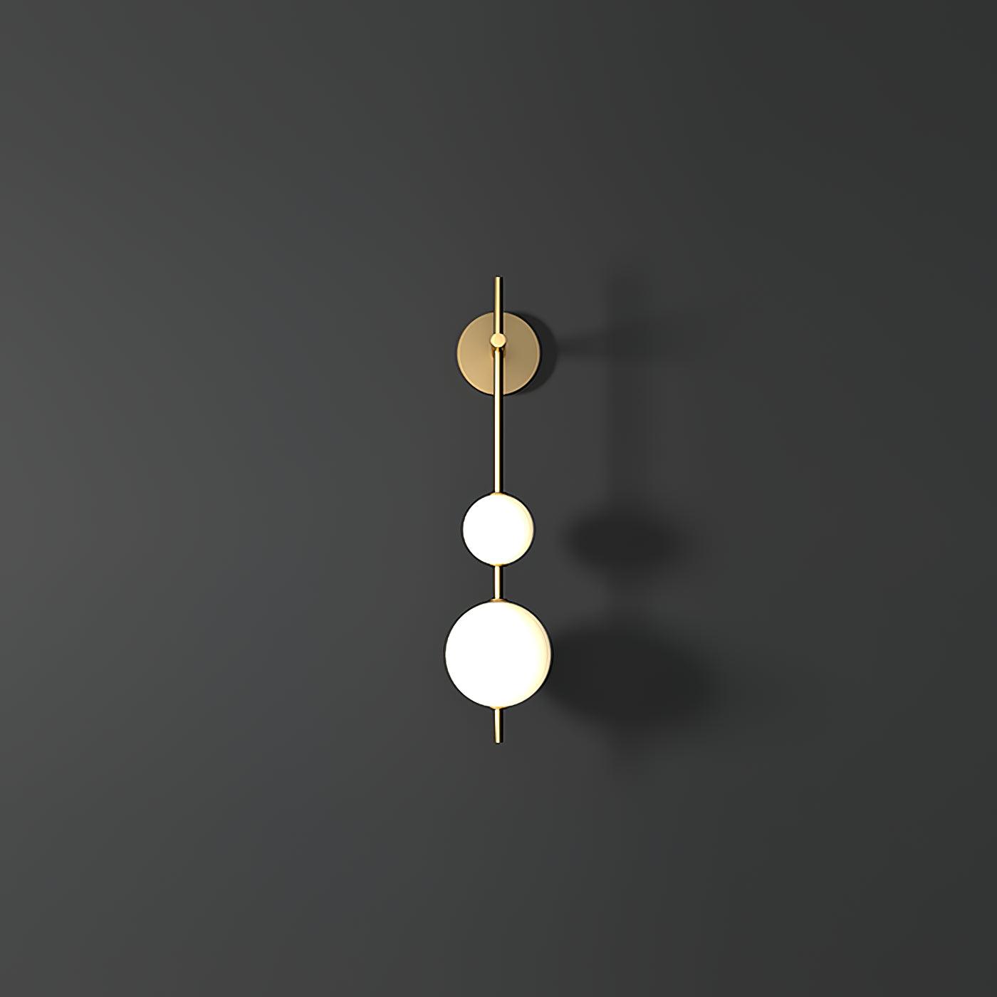 Vertical Globe Plug-in Wall Lamp - Lumpaz