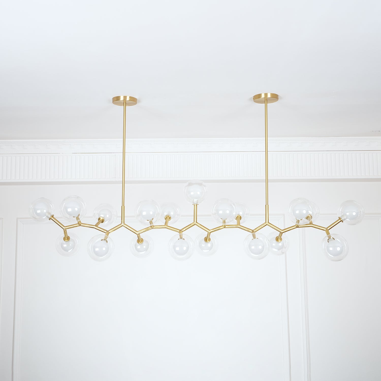 Molecular Glass Balls Chandelier - Lumpaz