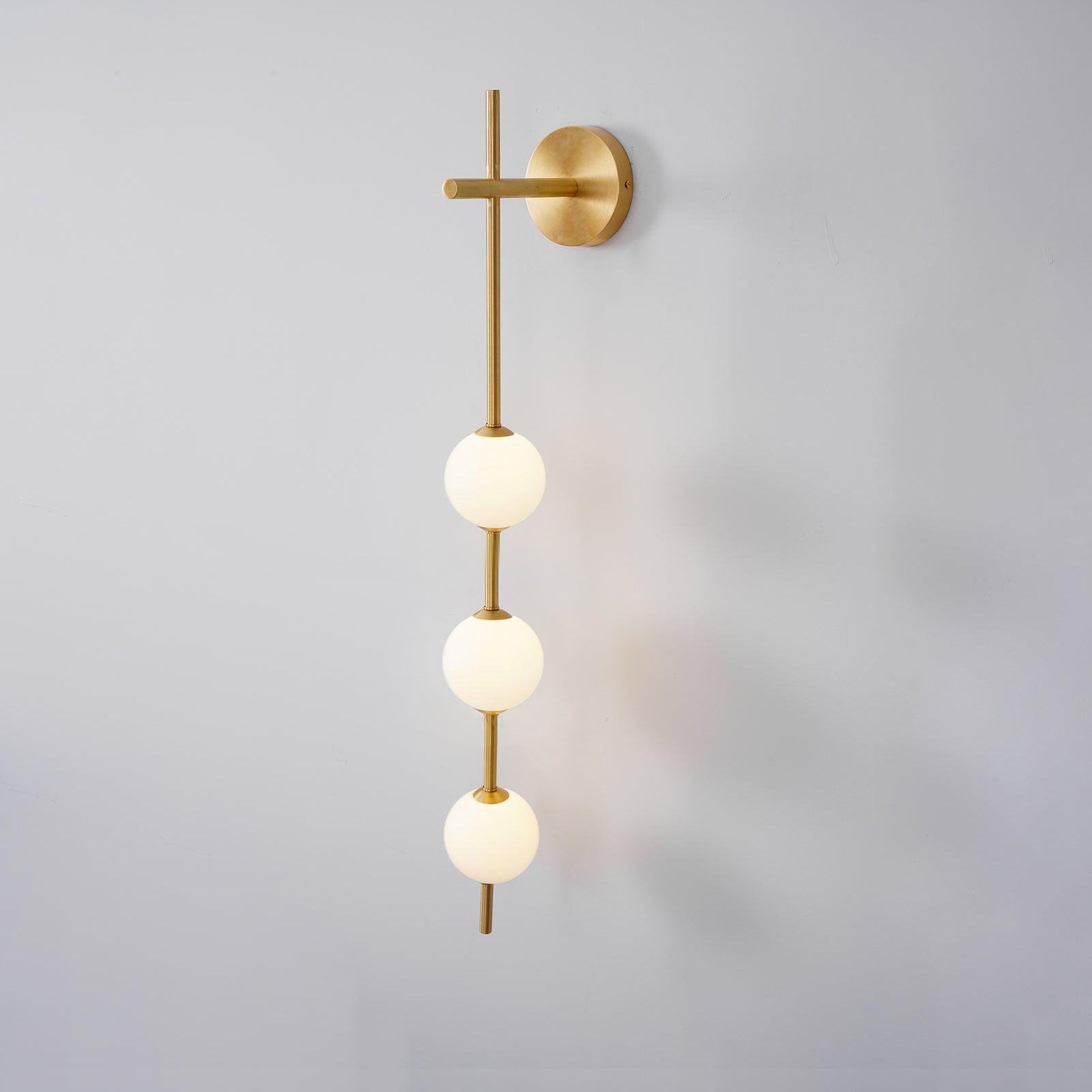 Vertical Globe Plug-in Wall Lamp - Lumpaz