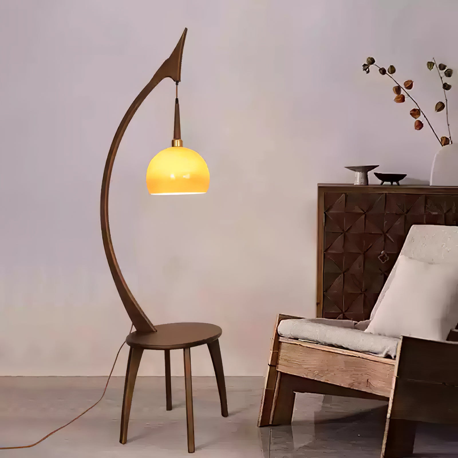 Arc Curve Floor Lamp - Lumpaz