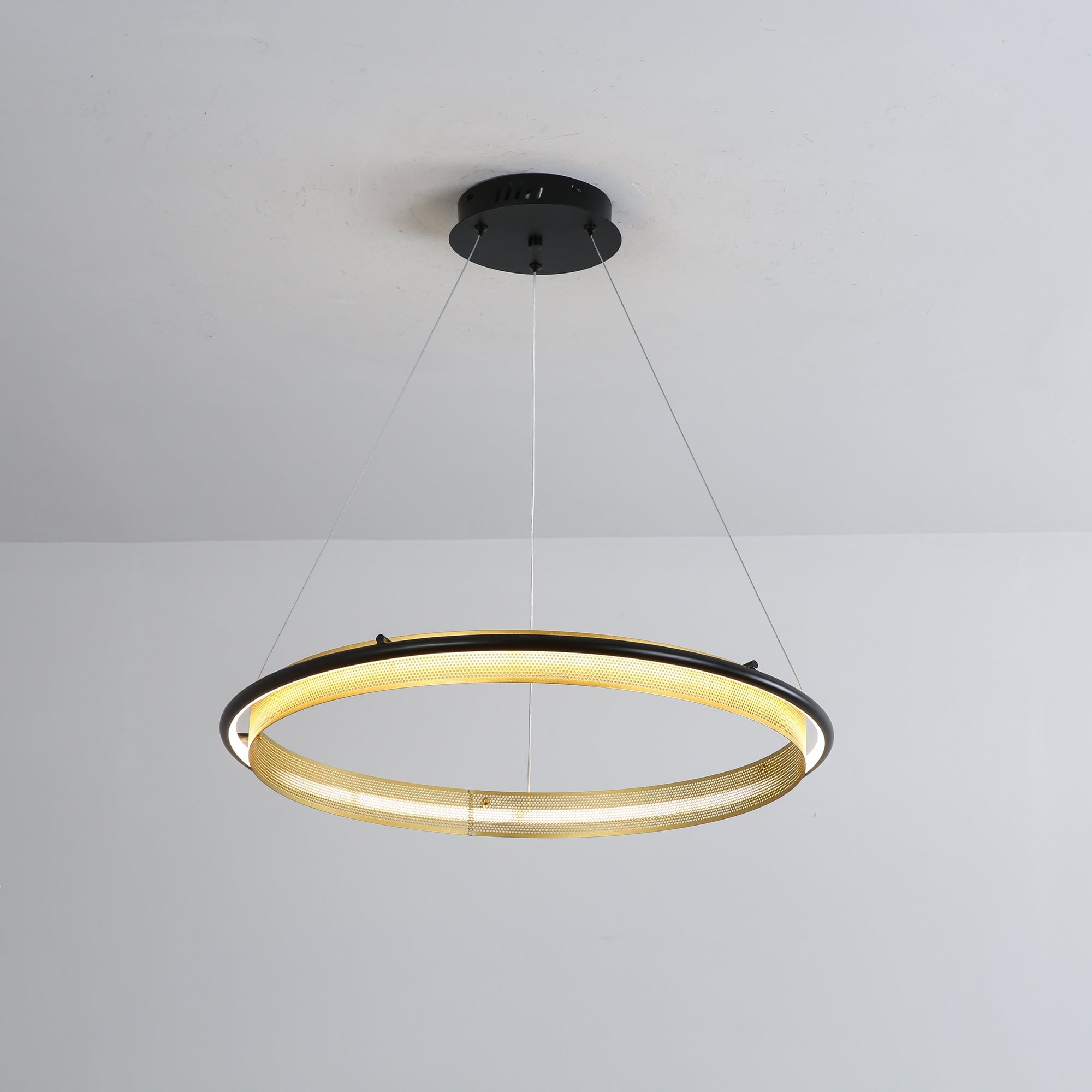 Acrylic LED Round Chandelier - Lumpaz