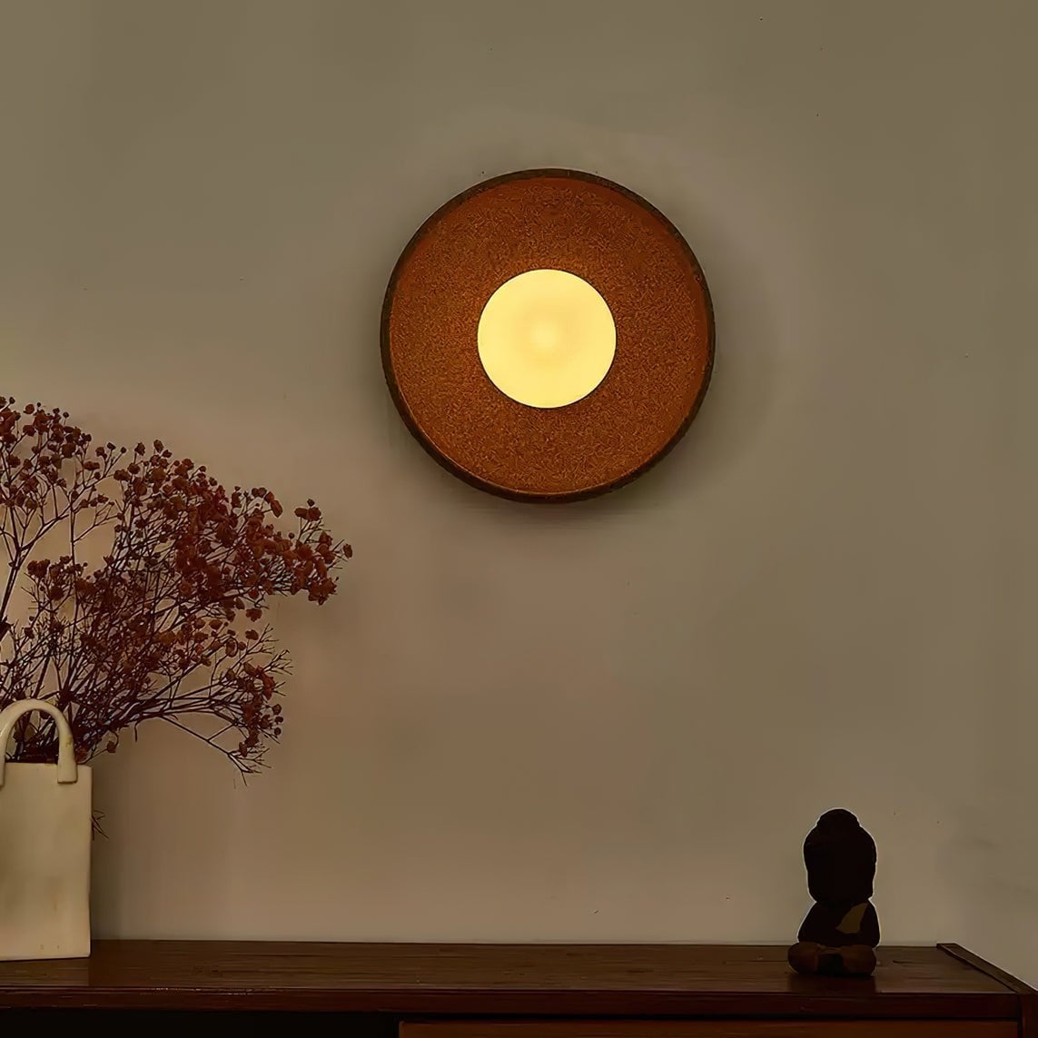 Dusk Round Wall Light - Lumpaz