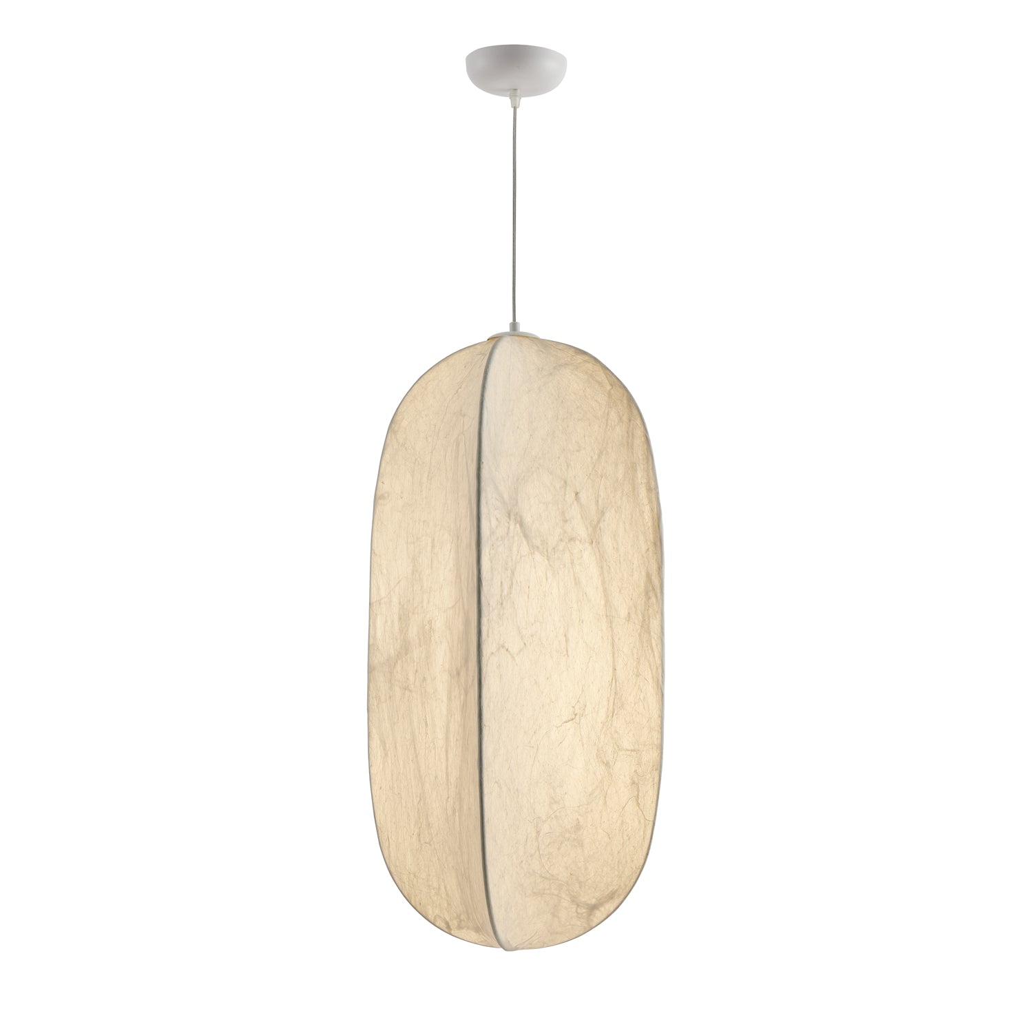 Lilian Silk Sphere Pendant Lamp - Lumpaz