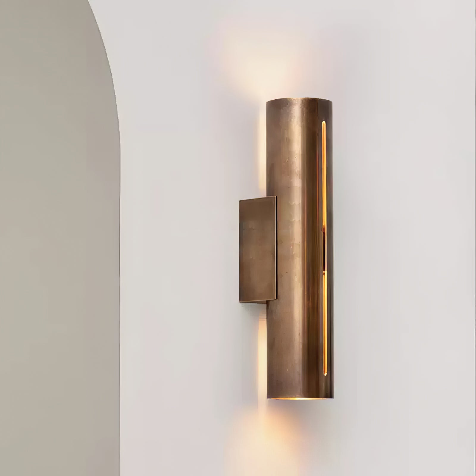 Aria Cylinder Wall Light - Lumpaz