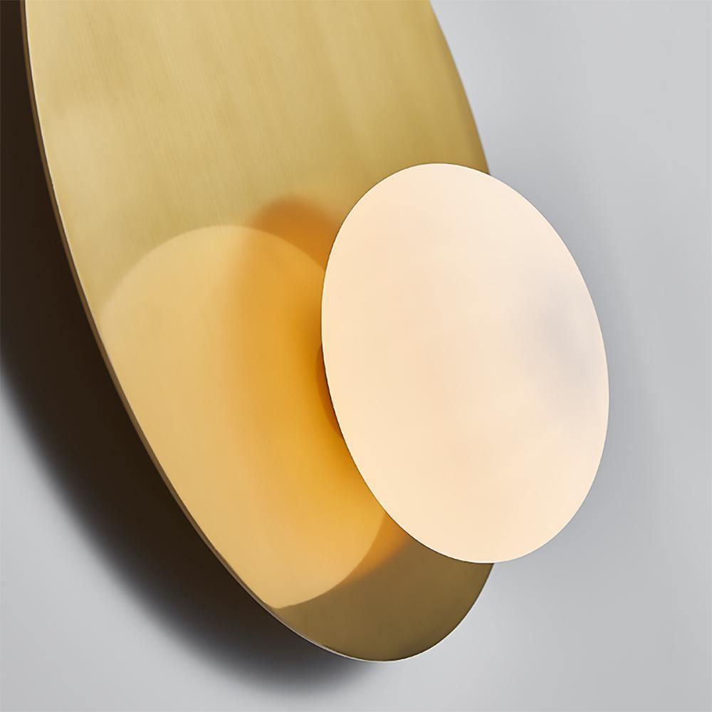 Nodes Angled Alabaster Wall Sconce - Lumpaz