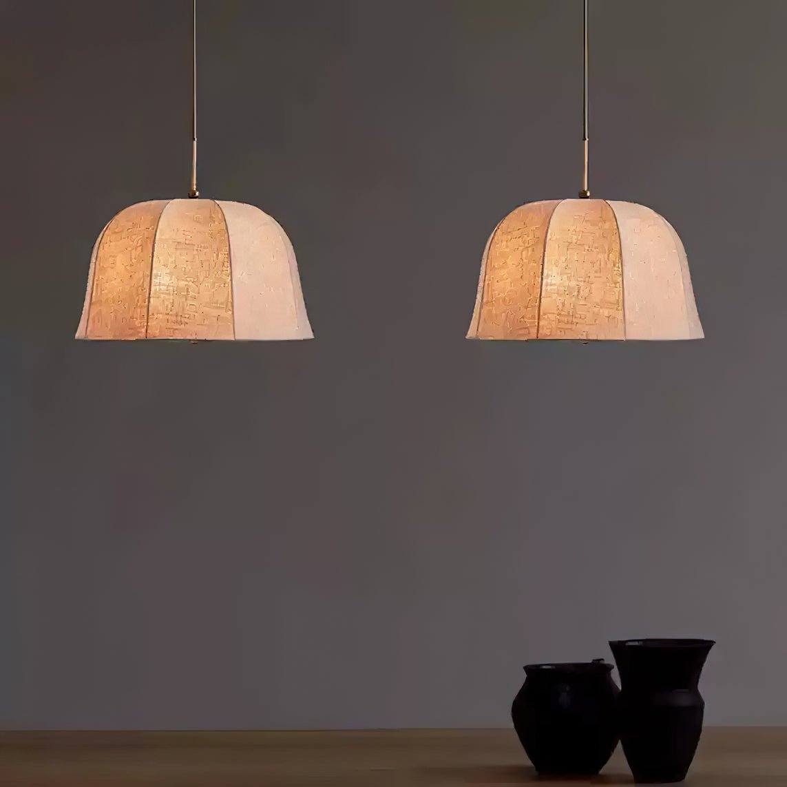 Sienna Linen Pendant Lamp - Lumpaz