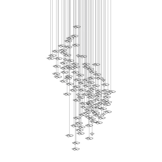 Tidal Art Glass Pendants - Lumpaz