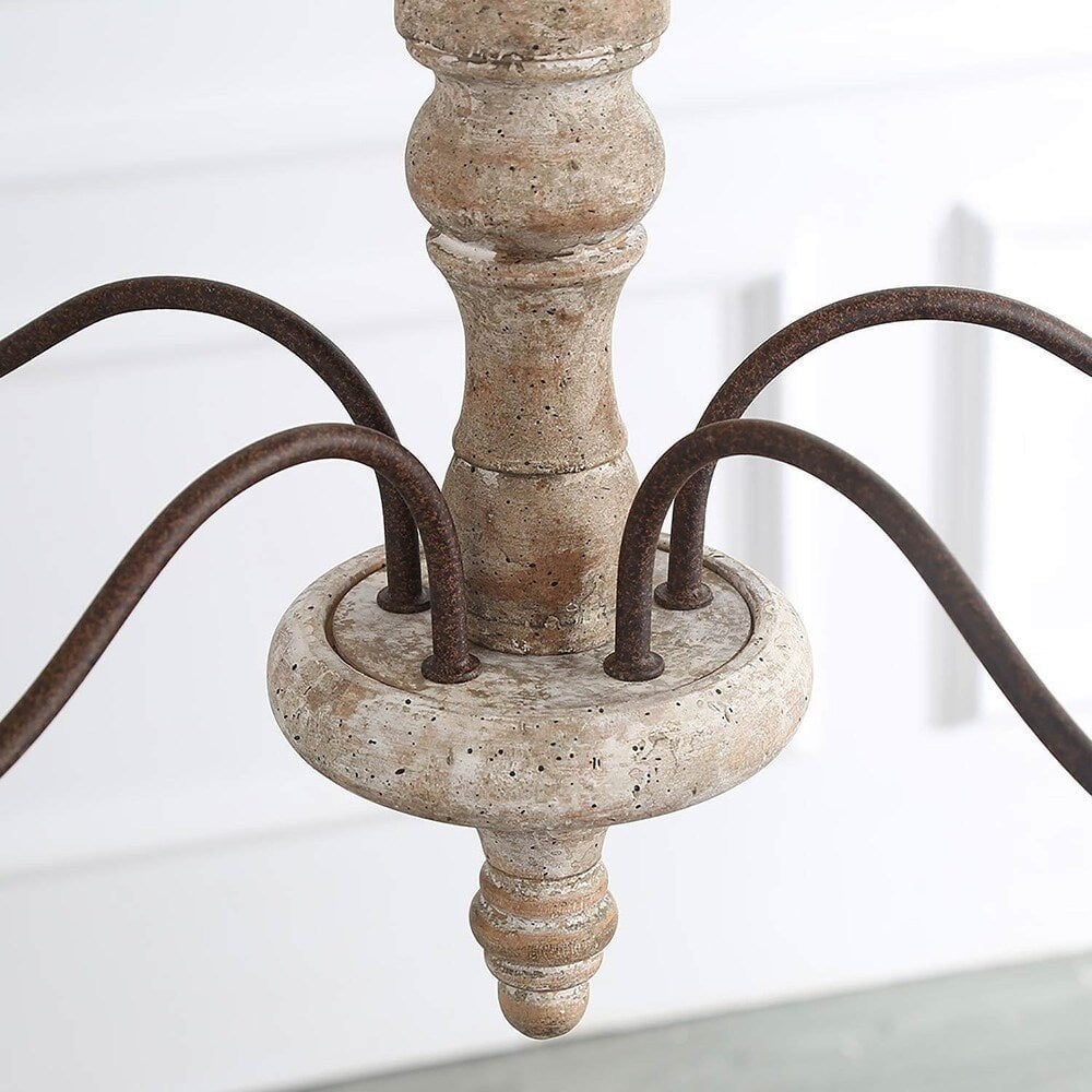 Candlestick Farmhouse chandelier - Lumpaz