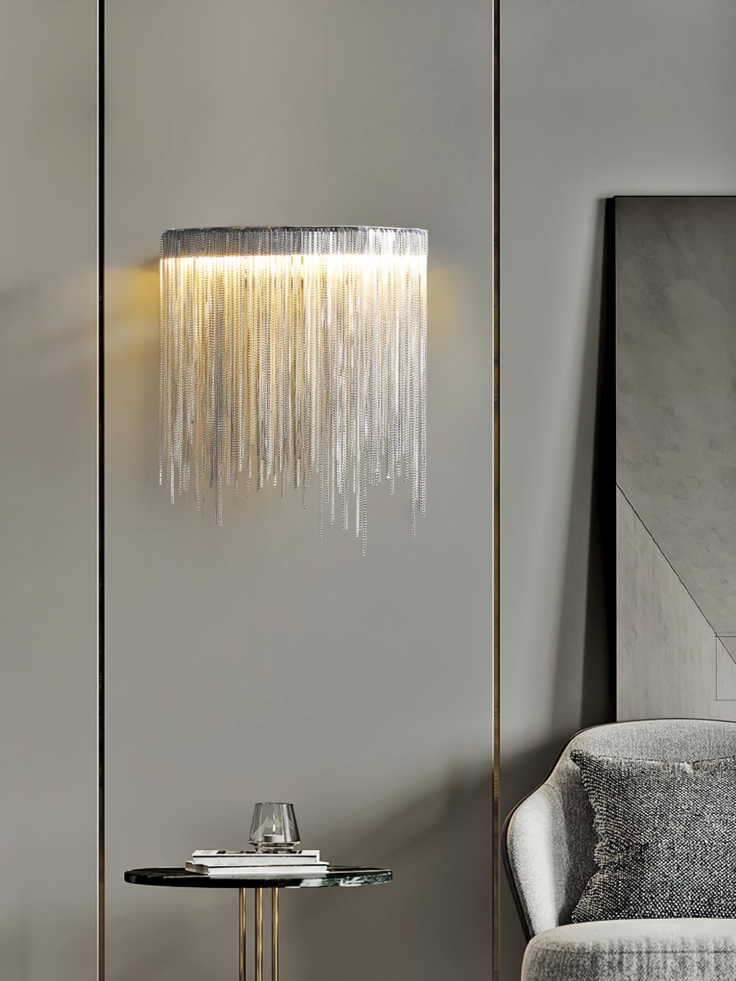 Cadena Tassel Wall Lamp - Lumpaz