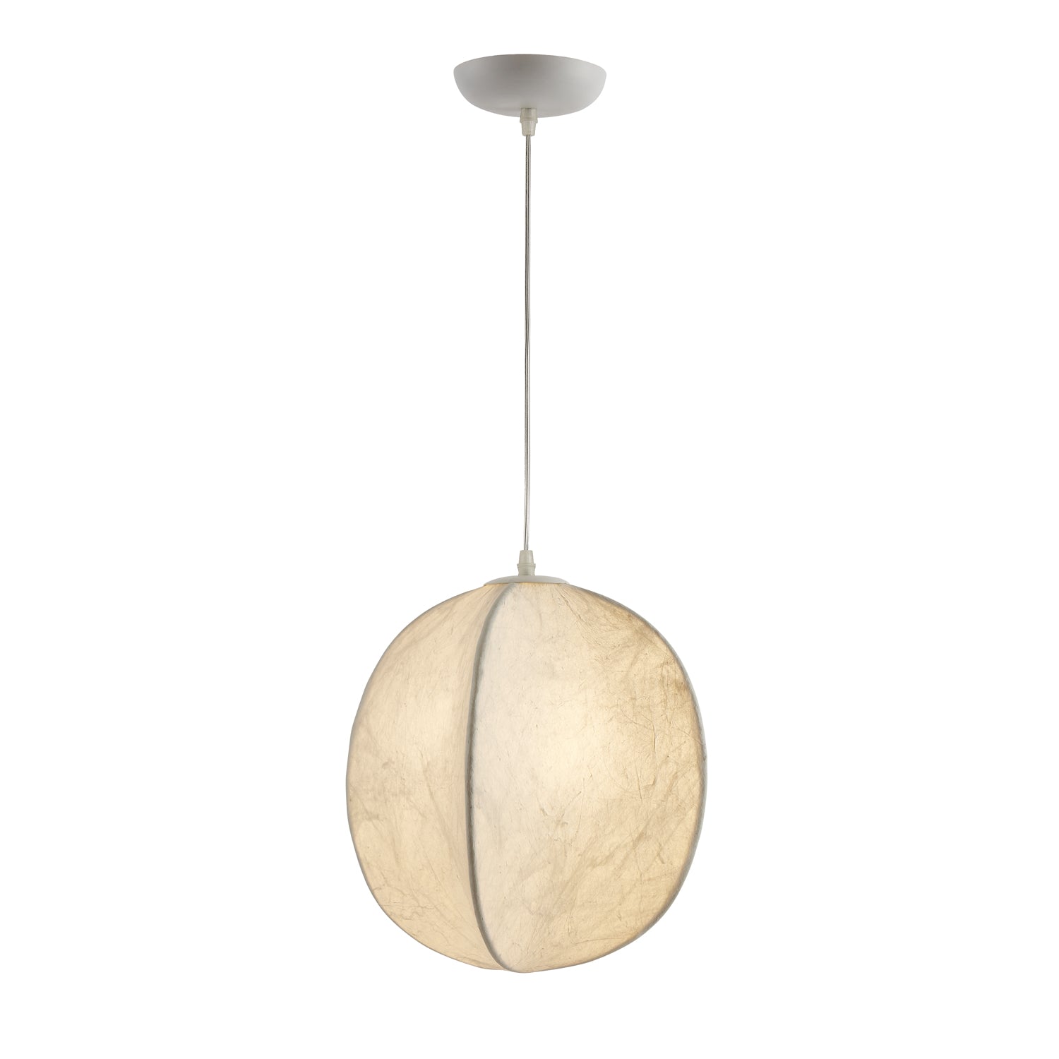 Lilian Silk Sphere Pendant Lamp - Lumpaz