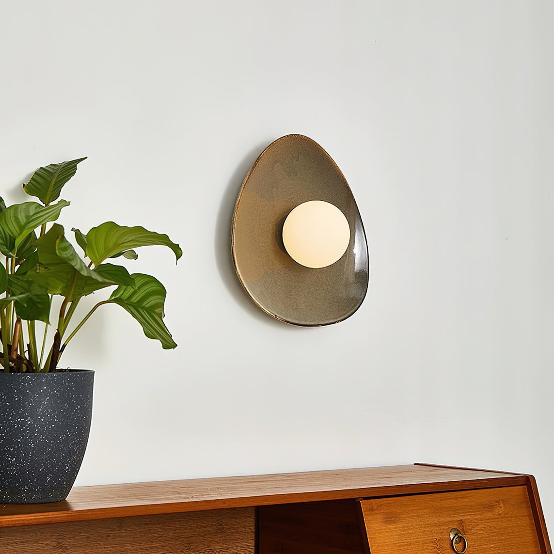 Pebble Disc Wall Light - Lumpaz