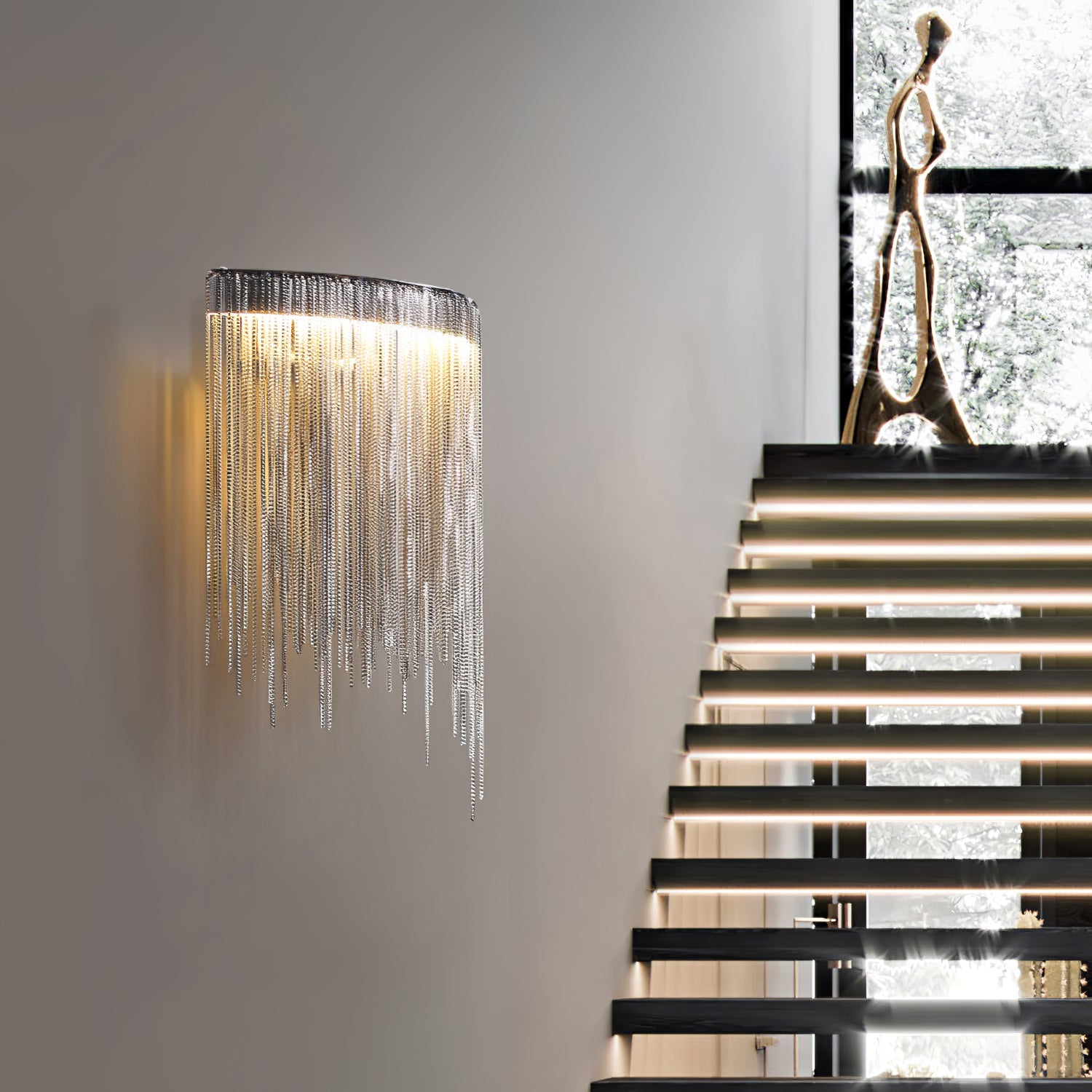 Cadena Tassel Wall Lamp - Lumpaz