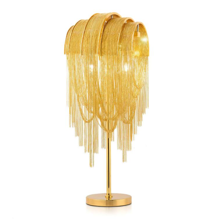 Chains Tassel Table Lamp - Lumpaz