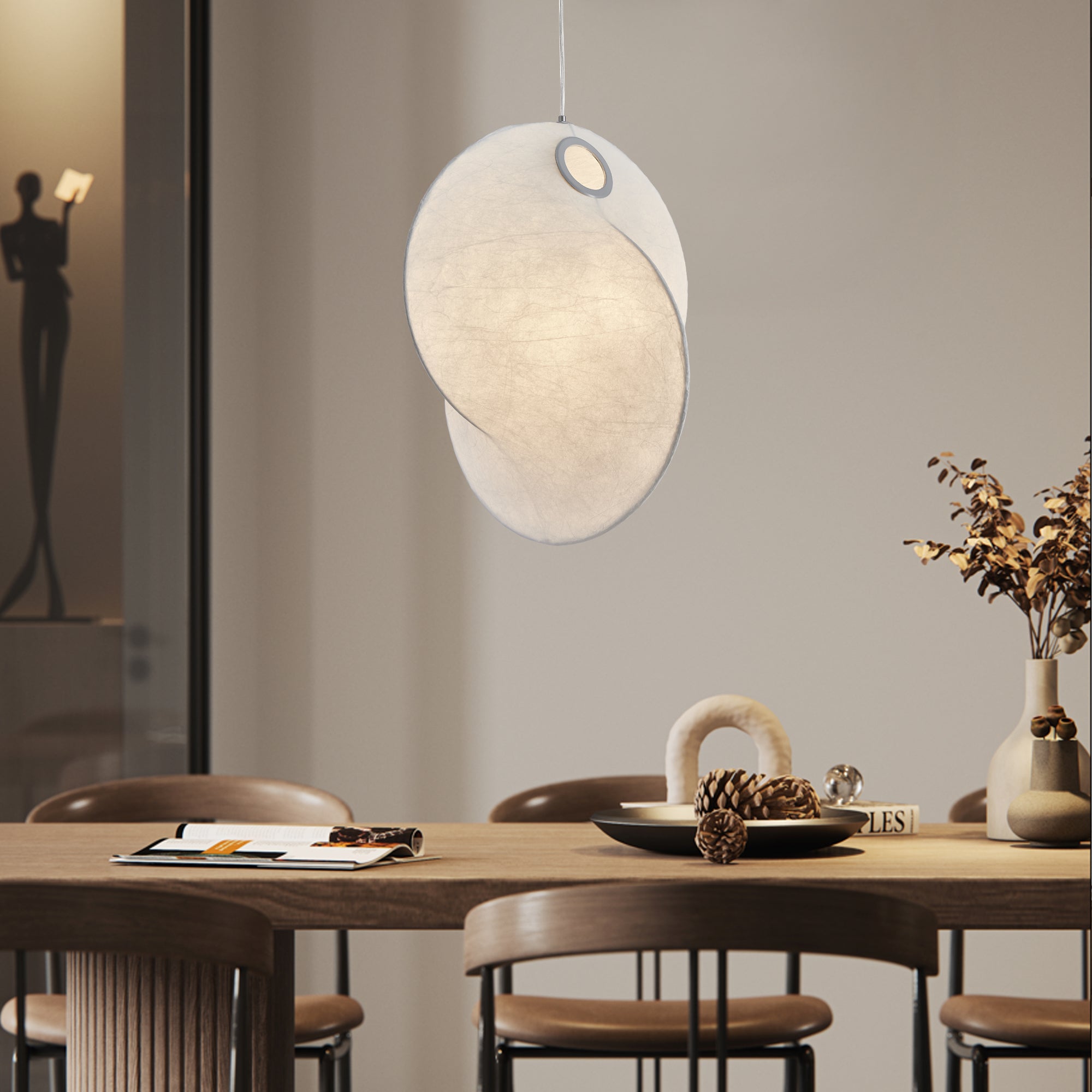 Celeste Crescent Pendant Light - Lumpaz