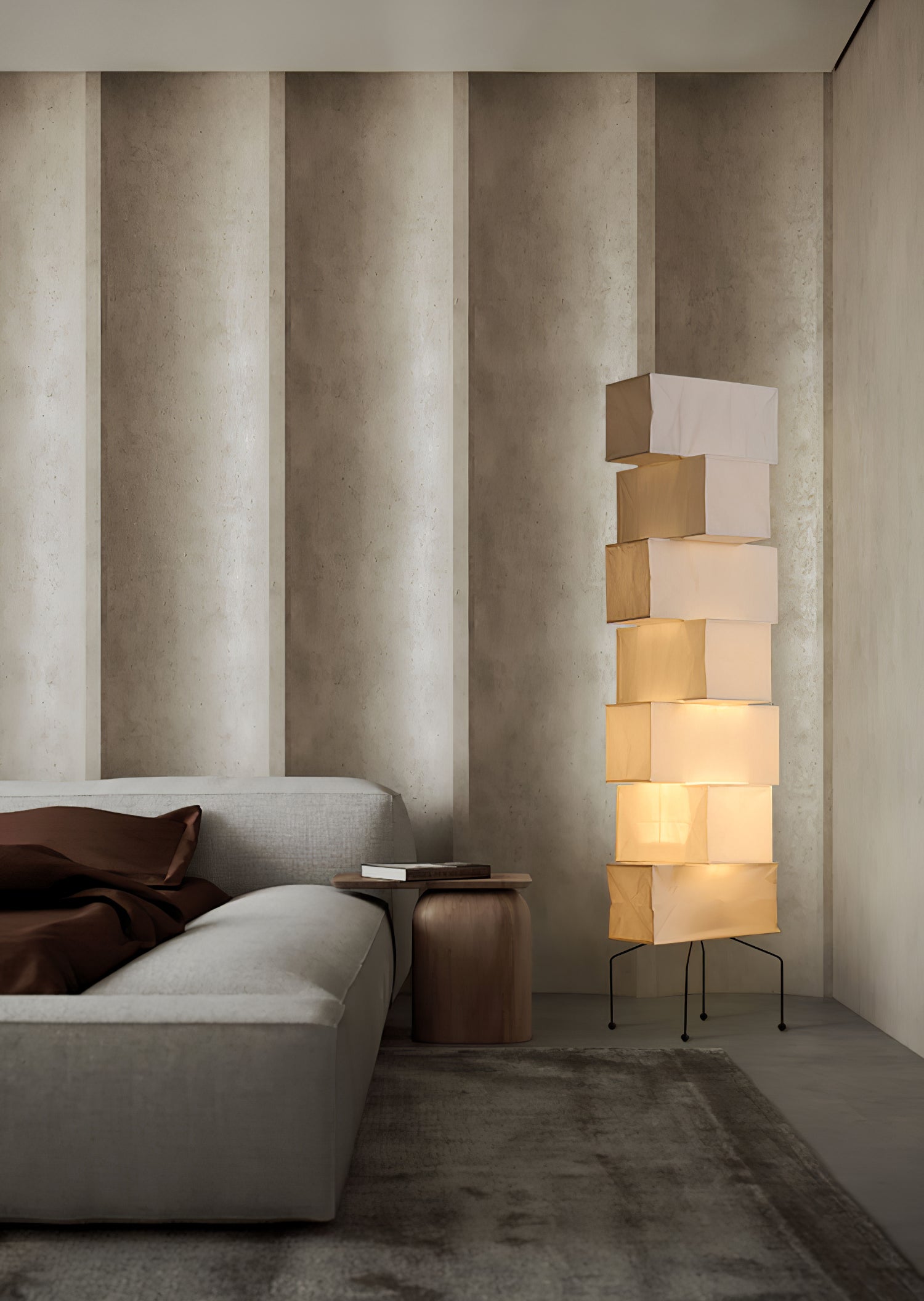 Lana Stacked Floor Lamp - Lumpaz