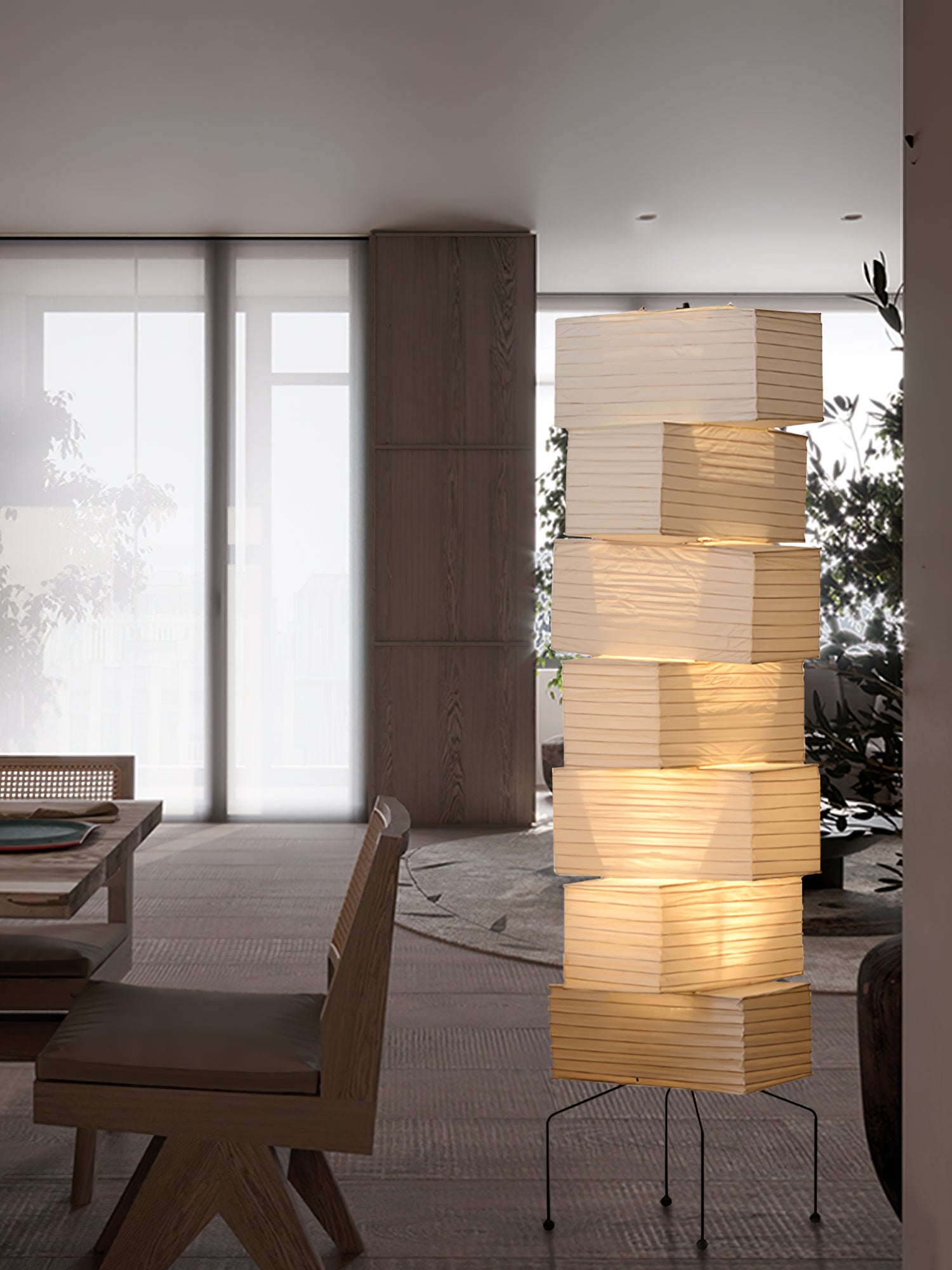 Lana Stacked Floor Lamp - Lumpaz