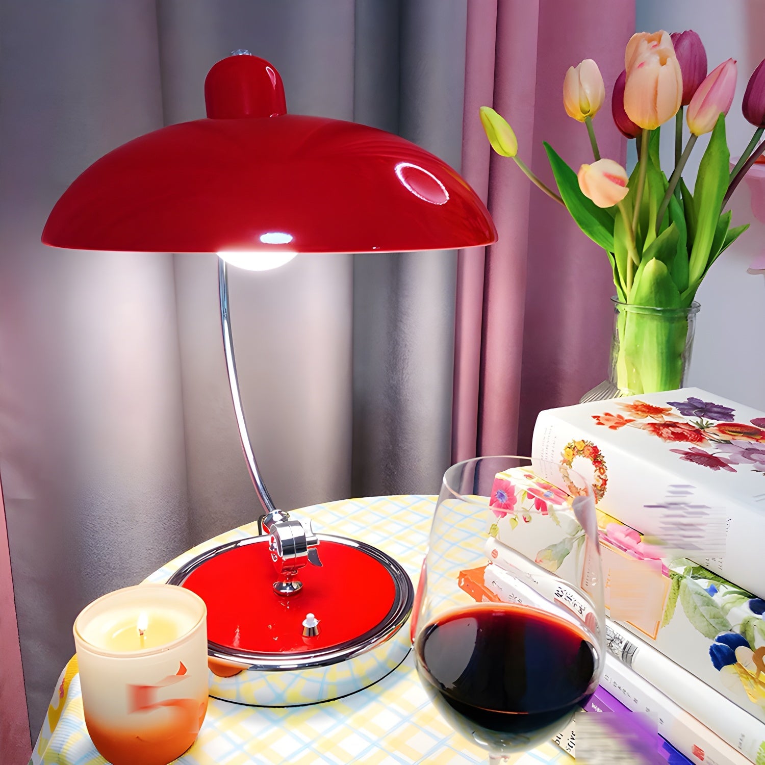 Retro Curve Desk Lamp - Lumpaz