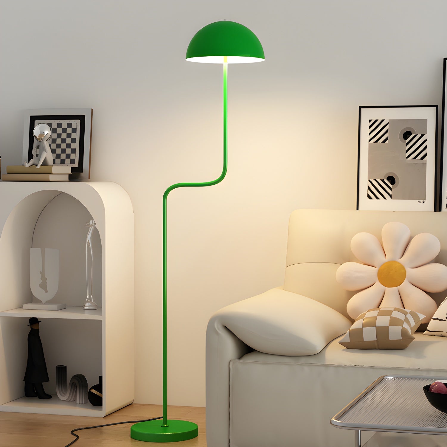 Verdant Arc Floor Lamp - Lumpaz
