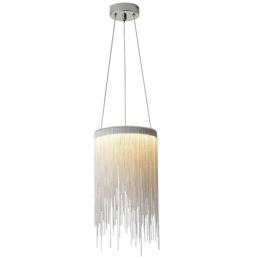 Aluminum Chain Tassel Pendant Light - Lumpaz