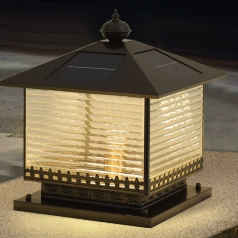 Liora Solar Pagoda Outdoor Light - Lumpaz