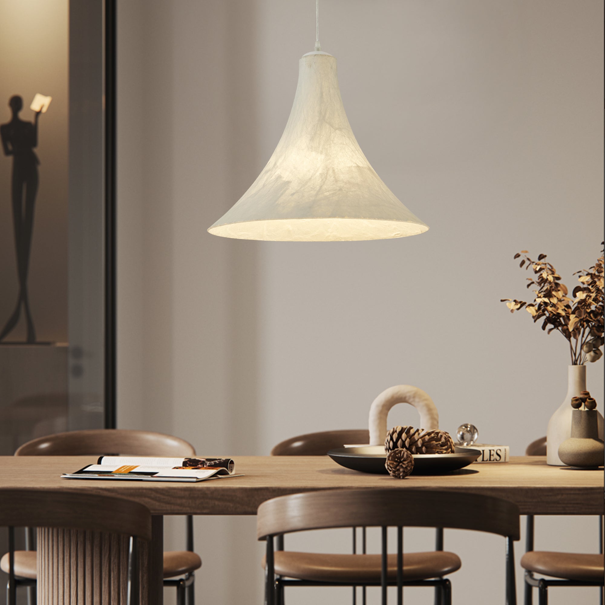 Nora Flat Pendant Lamp - Lumpaz