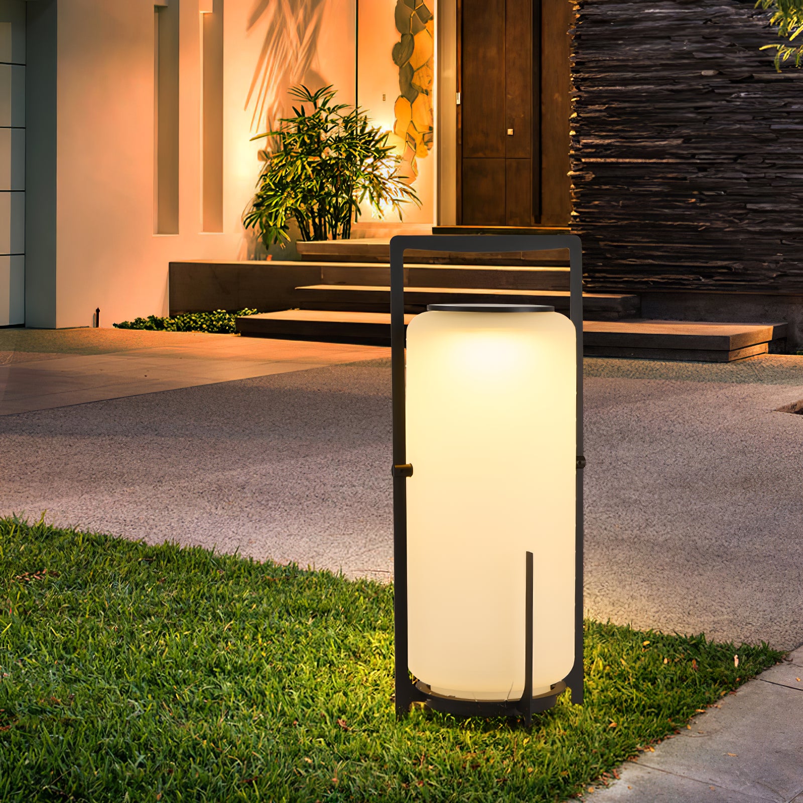 Twilight Lantern Solar Outdoor Table Lamp - Lumpaz