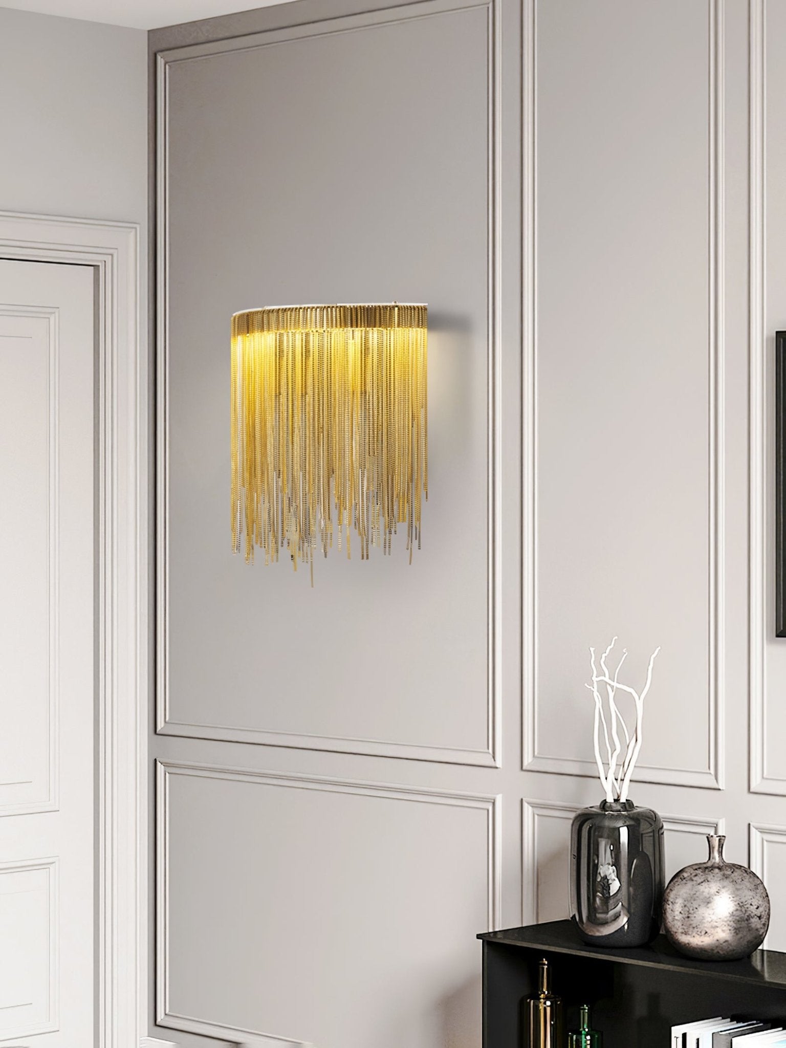 Cadena Tassel Wall Lamp - Lumpaz