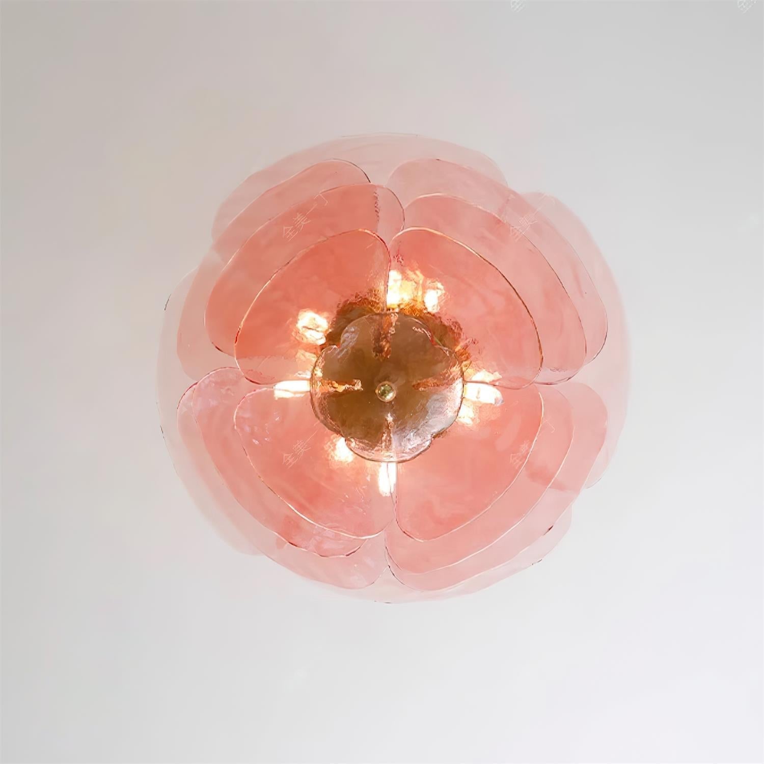 Golden Petals Murano Chandelier - Lumpaz