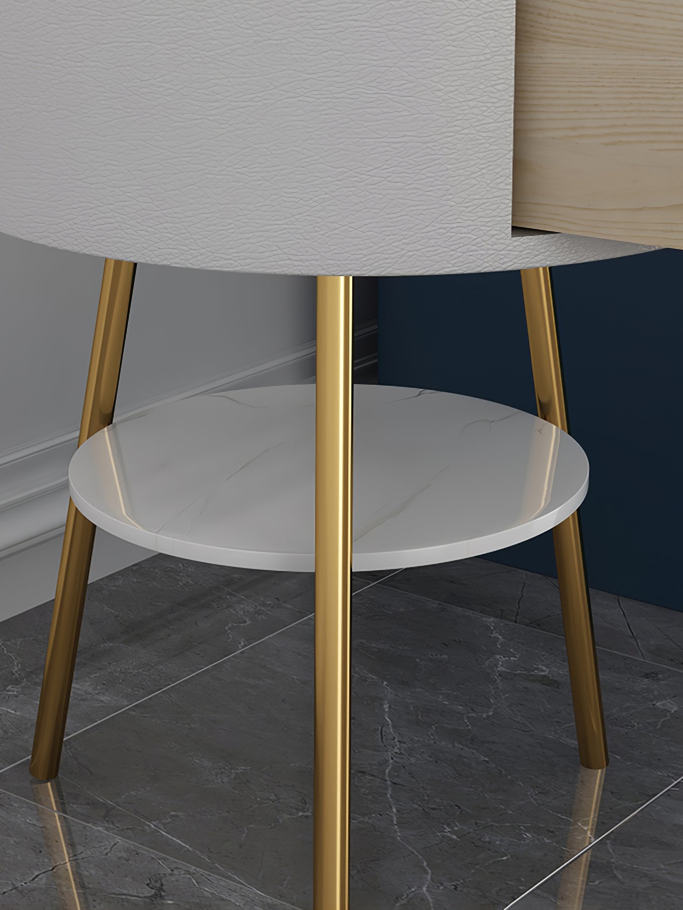 Pleated Arc Floor Light - Lumpaz