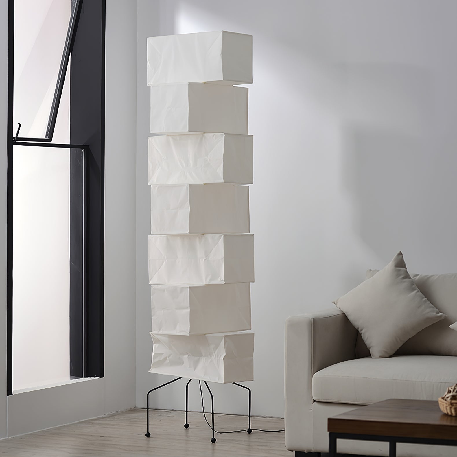 Lana Stacked Floor Lamp - Lumpaz
