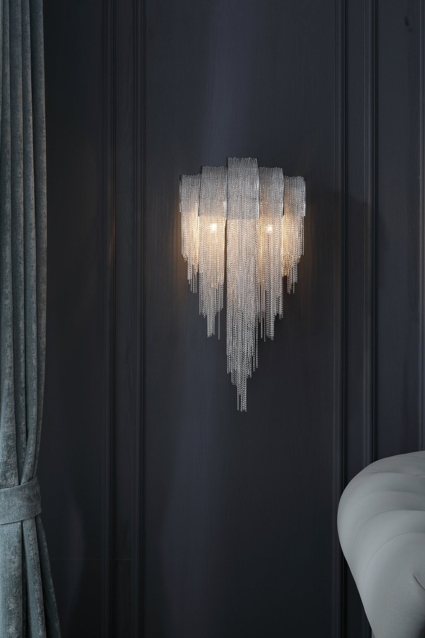 Chains Tassel Wall Lamp - Lumpaz