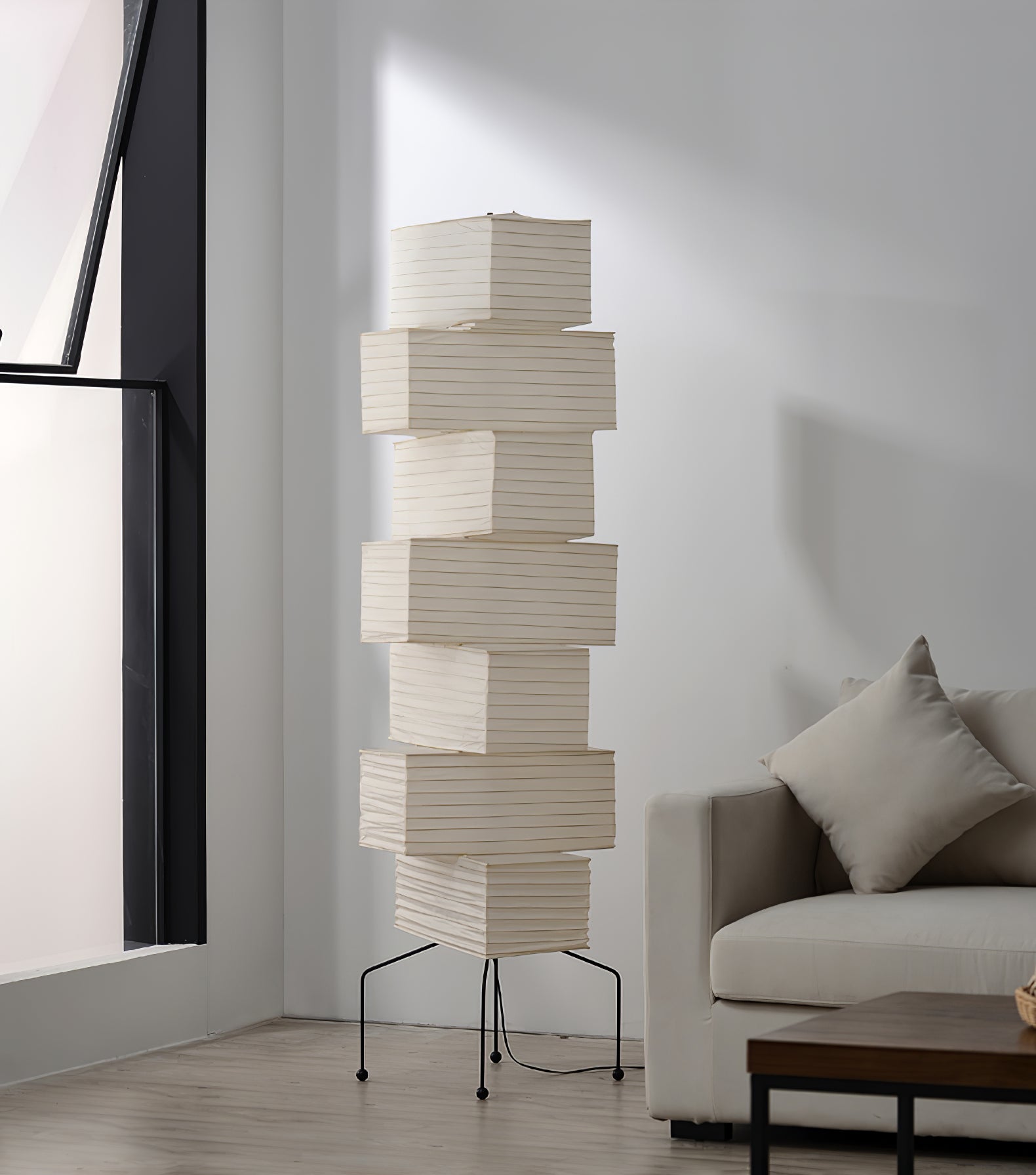 Lana Stacked Floor Lamp - Lumpaz
