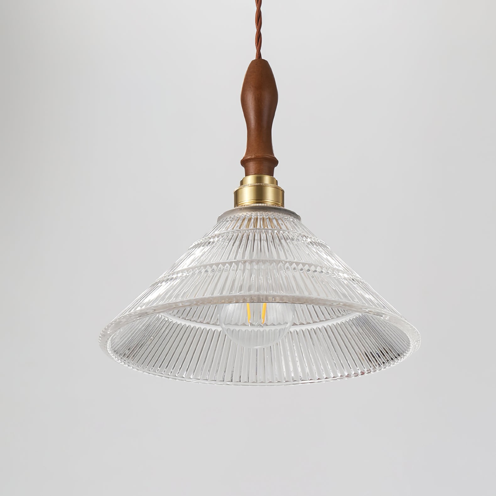 Vintage Ripple Pendant Lamp - Lumpaz