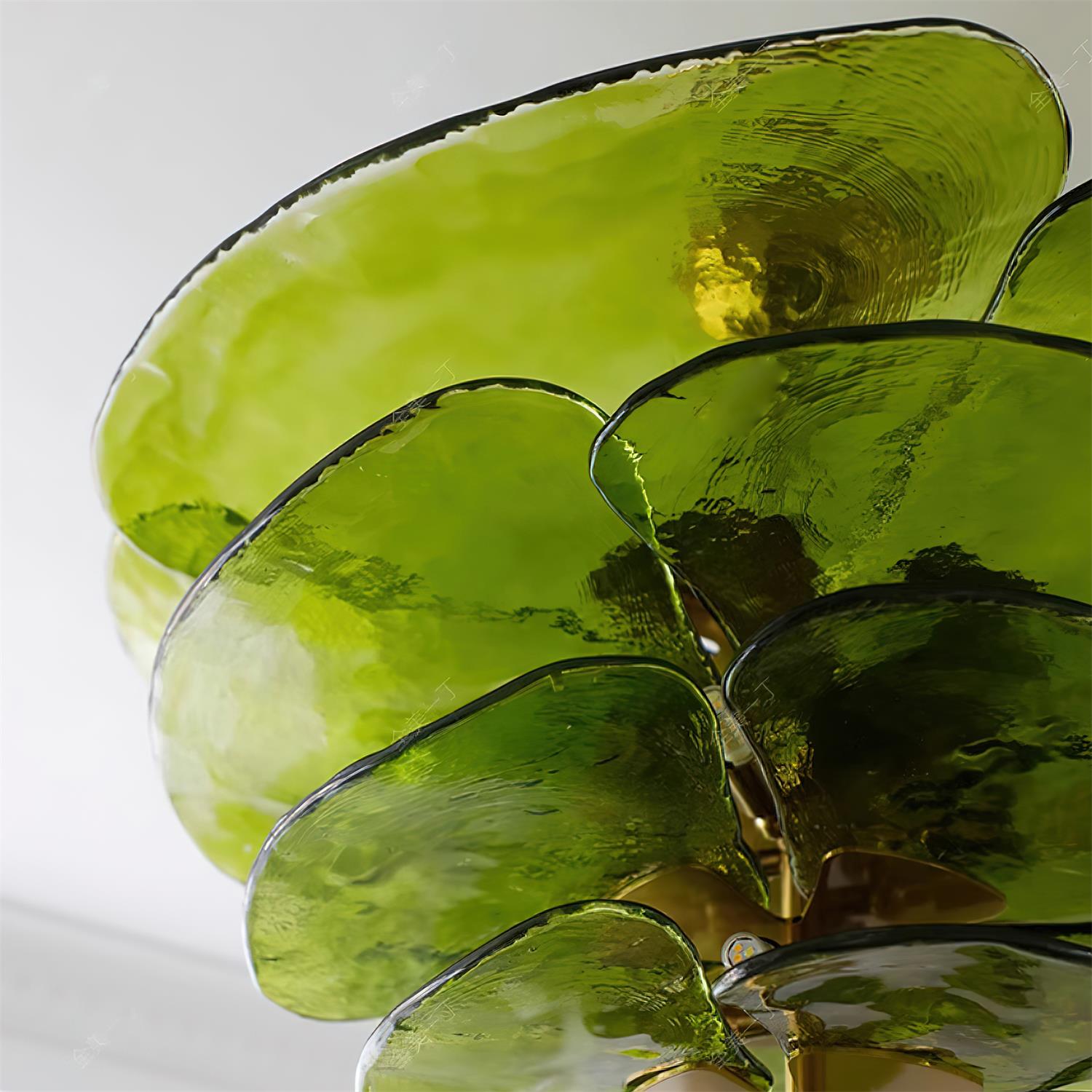 Golden Petals Murano Chandelier - Lumpaz