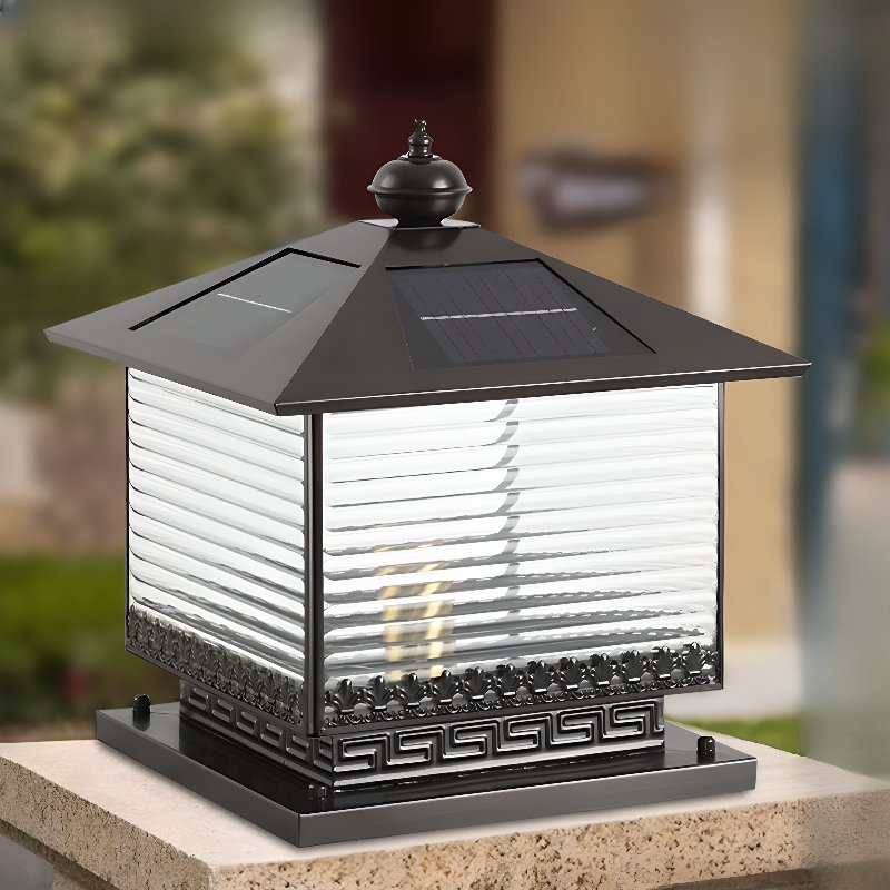 Liora Solar Pagoda Outdoor Light - Lumpaz