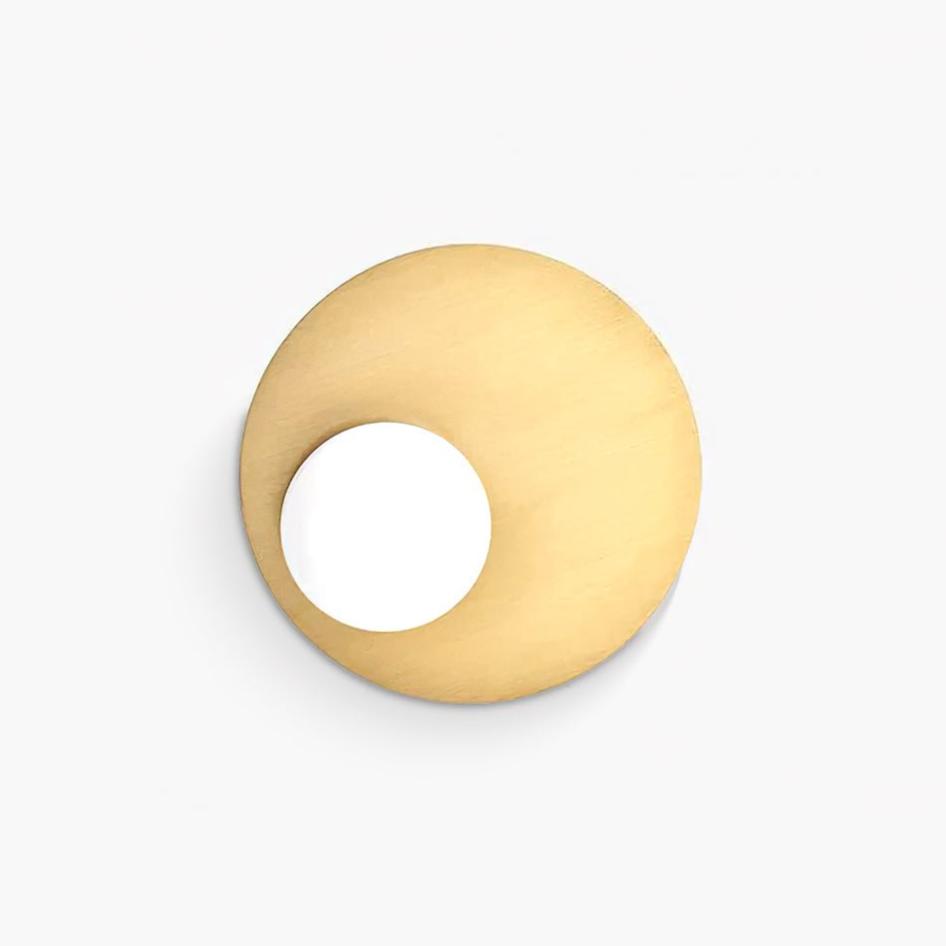 Nodes Angled Alabaster Wall Sconce - Lumpaz