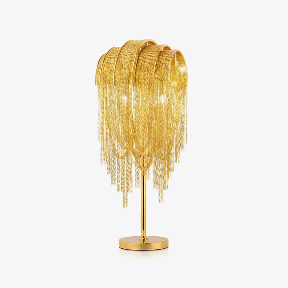 Chains Tassel Table Lamp - Lumpaz