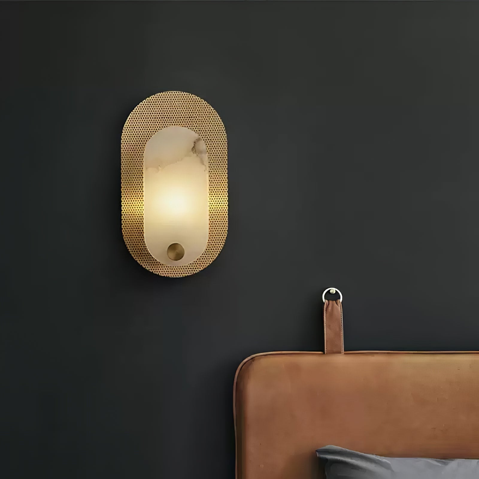 Harlan Alabaster Wall Light - Lumpaz