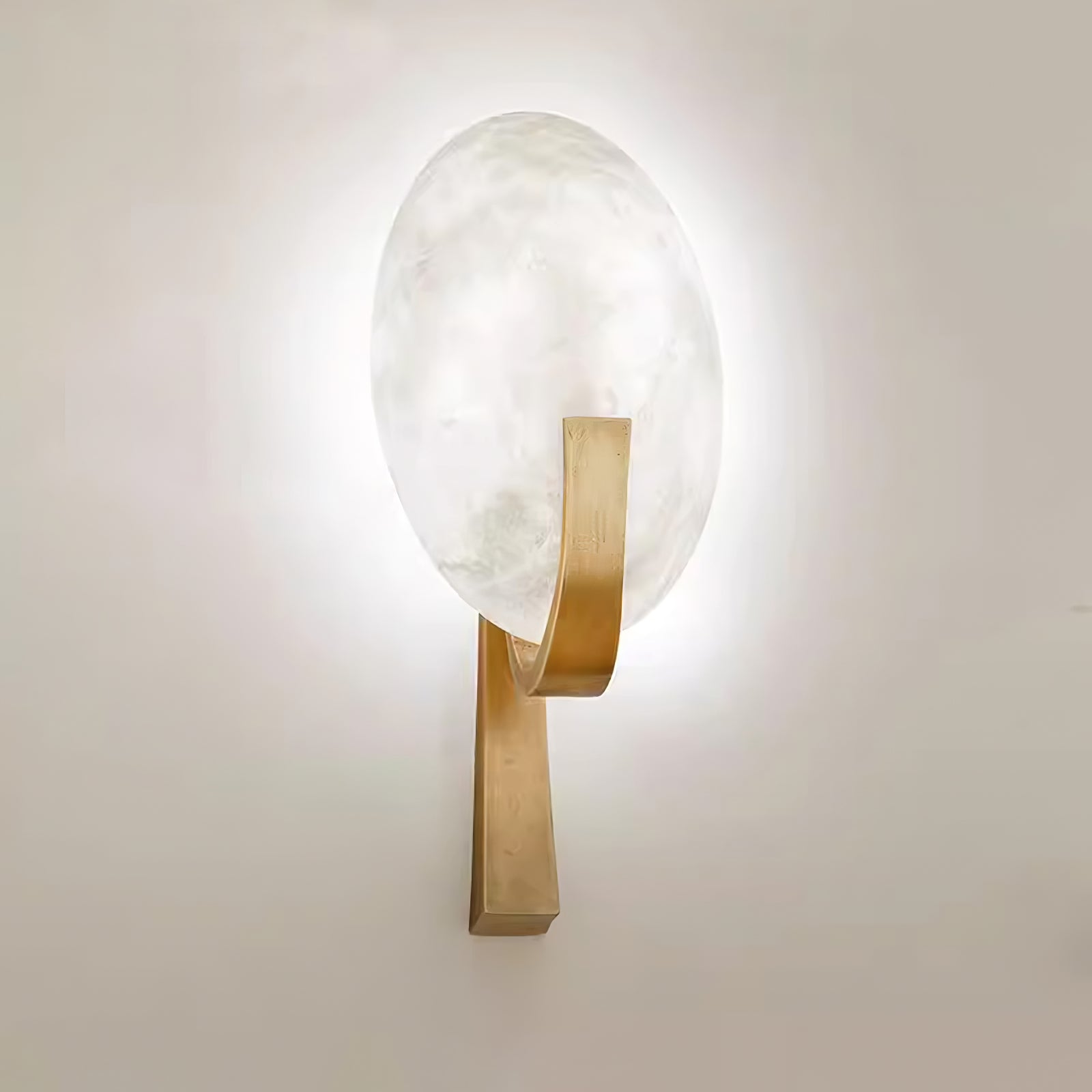 Alice Alabaster Plug-in Wall Lamp - Lumpaz