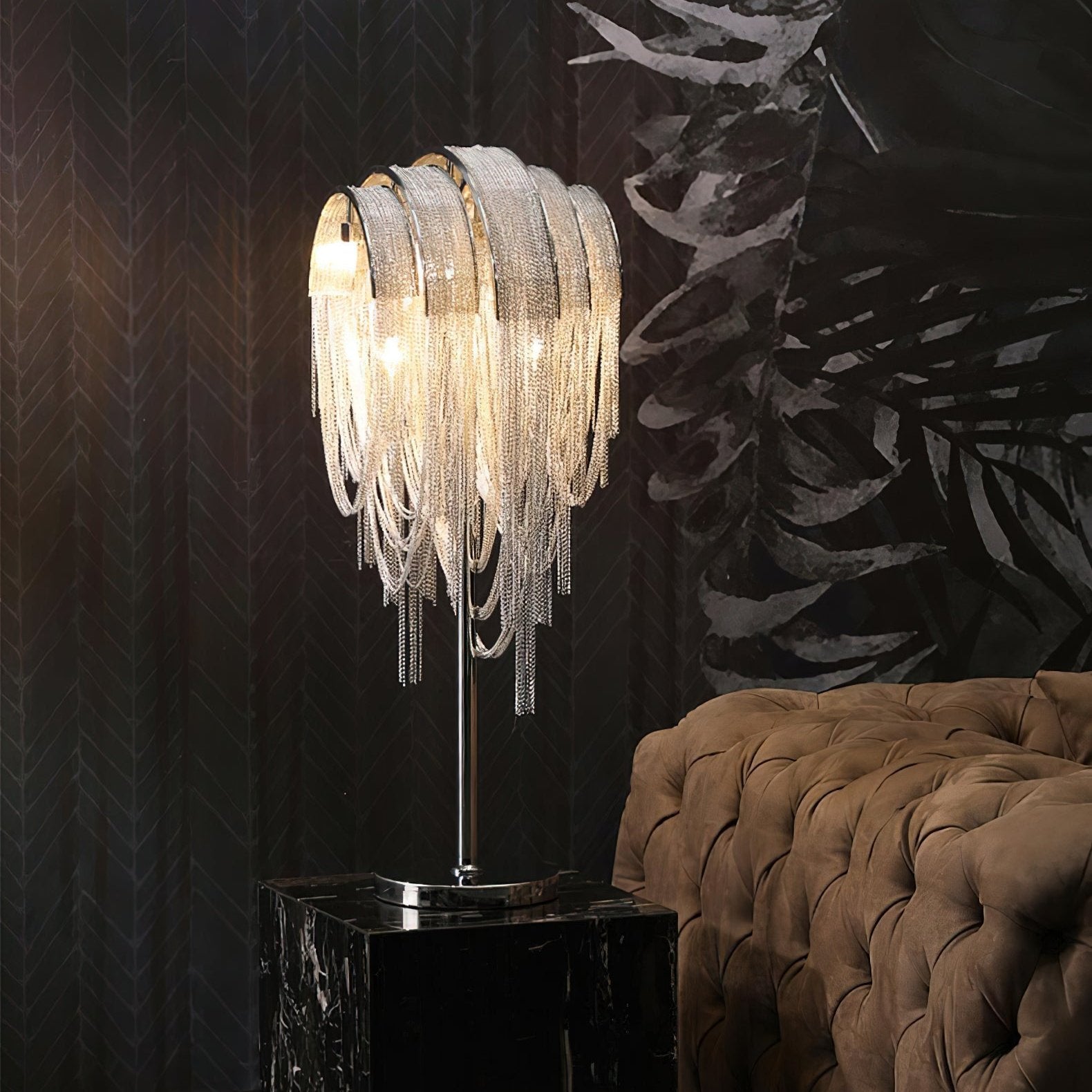 Chains Tassel Table Lamp - Lumpaz
