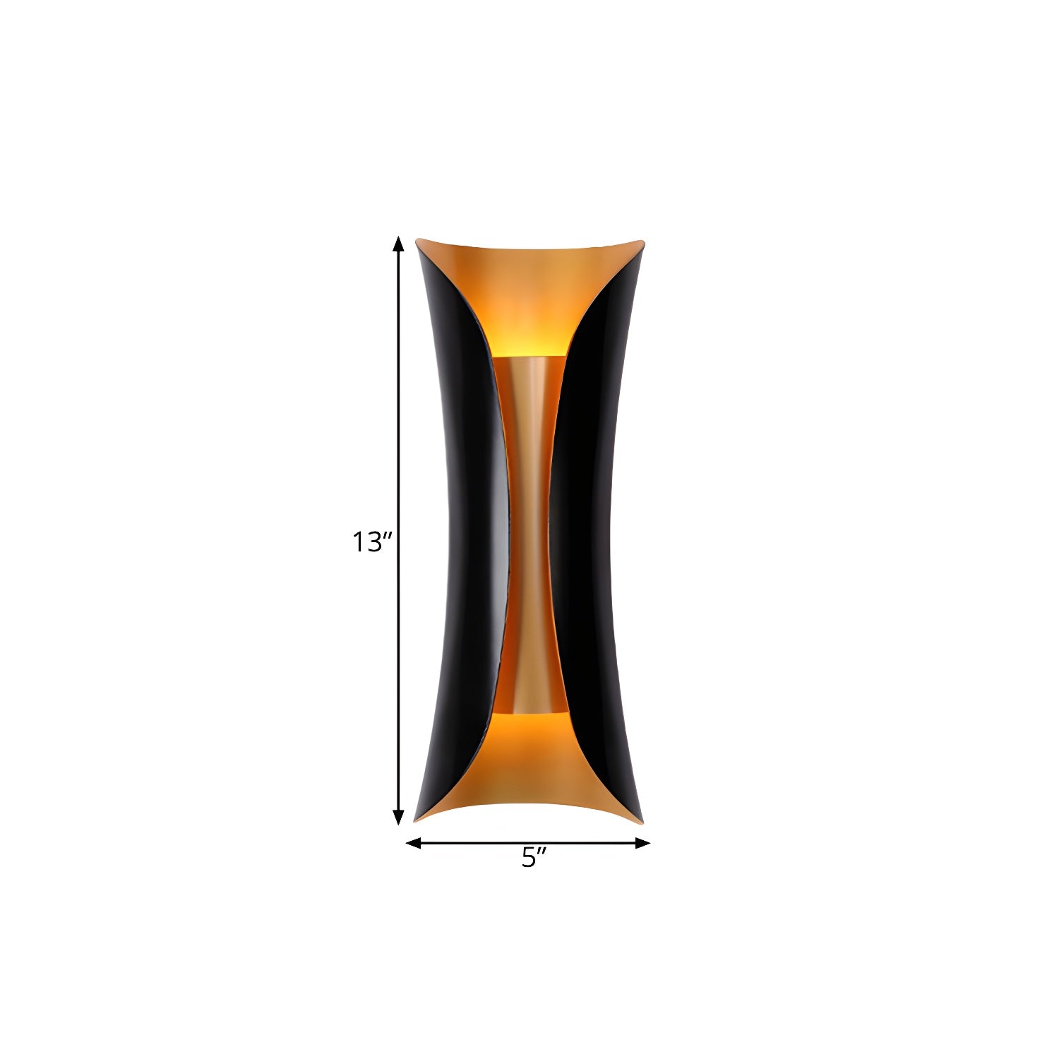 Flame Art Wall Sconce - Lumpaz