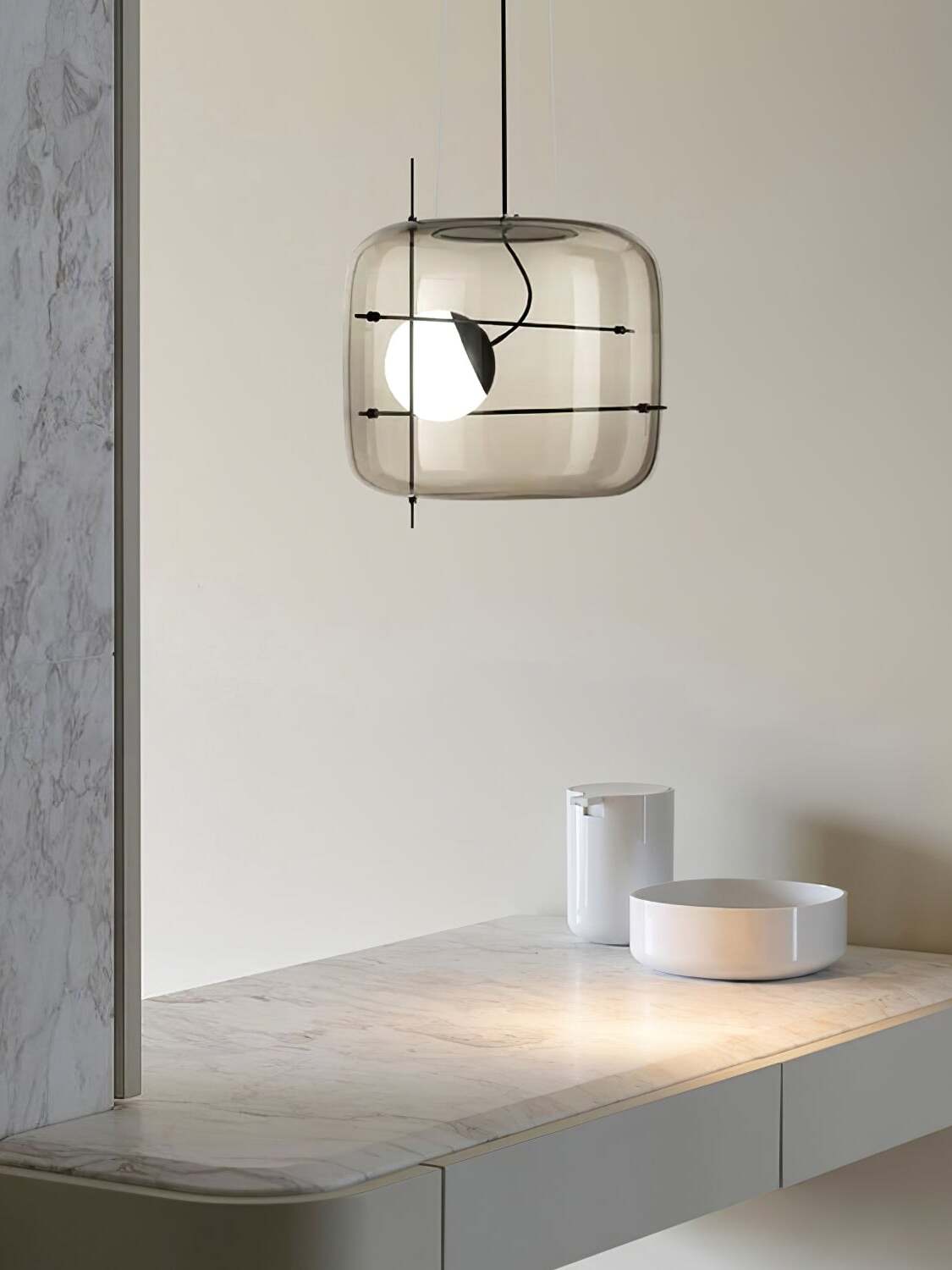 Plot Glass Pendant Light - Lumpaz
