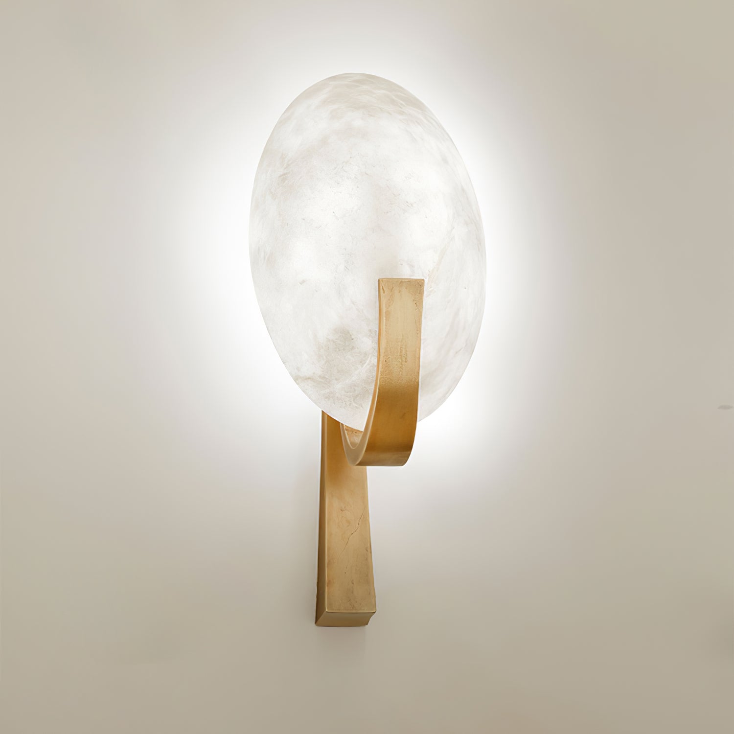 Alice Alabaster Plug-in Wall Lamp - Lumpaz