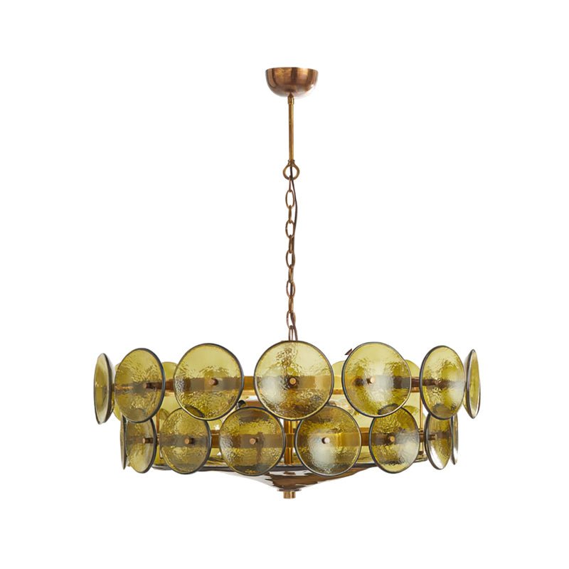 Solaris Disc Murano Chandelier - Lumpaz