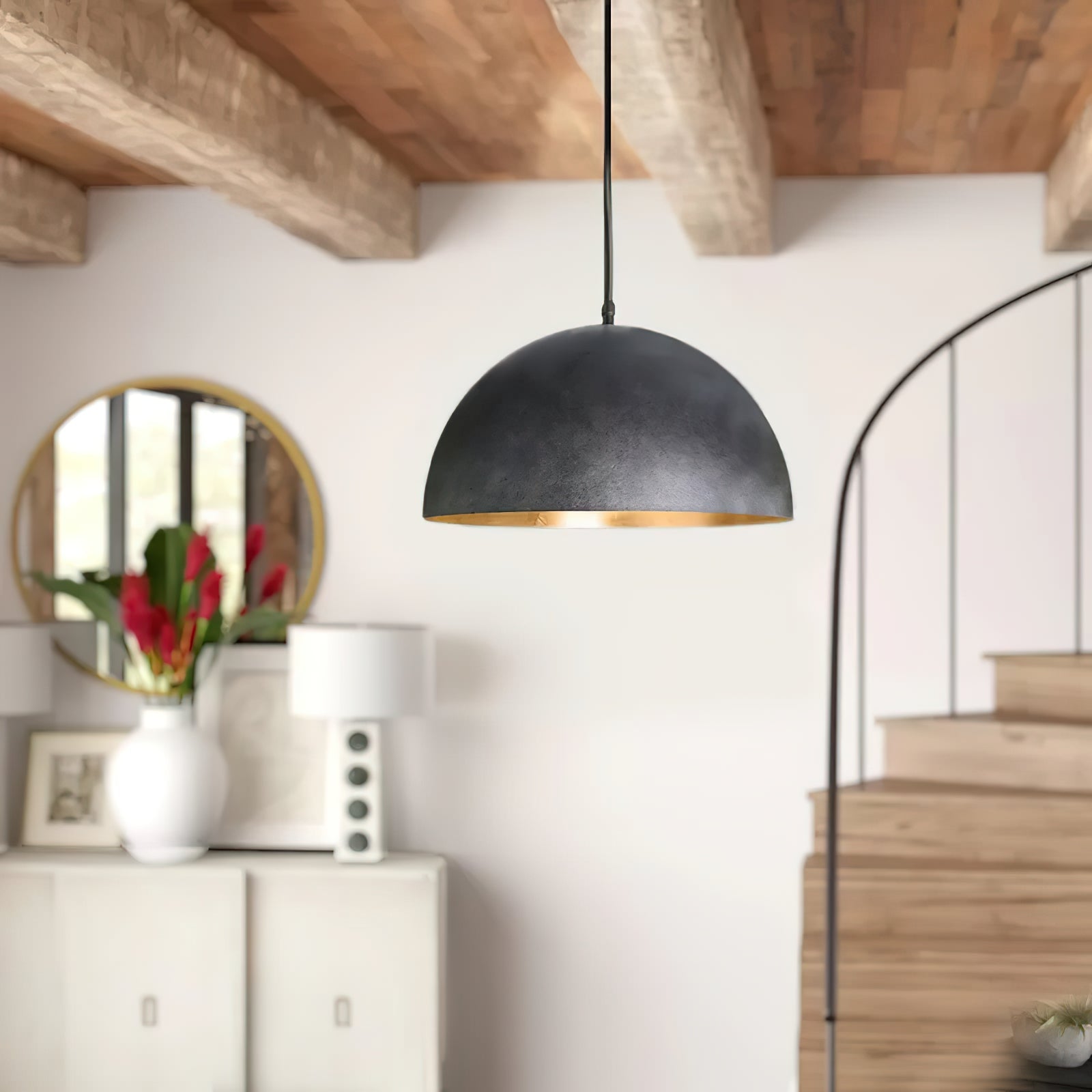 Marlow Dome Pendant Lamp - Lumpaz