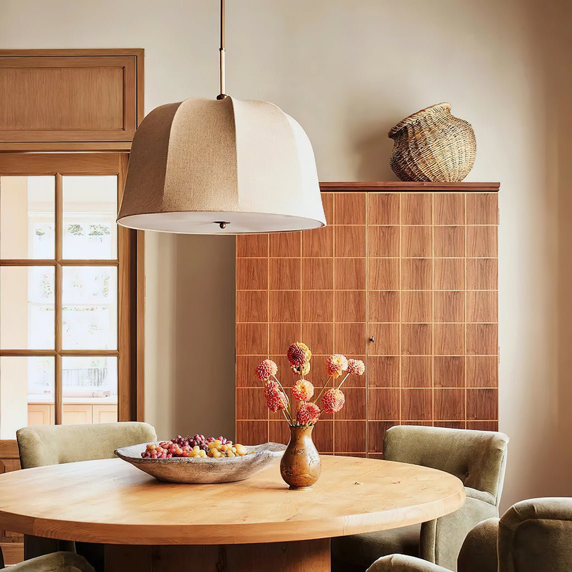 Sienna Linen Pendant Lamp - Lumpaz